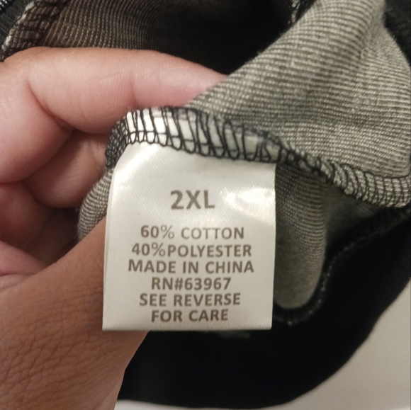 Galaxy By  HARVIC  Grey Black Full  Zip Hoodie Jacket  XXL  Sweater Mens - Picture 3 of 9